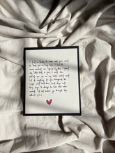 English Wish Note for your Loved One | Greeting Card